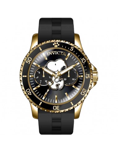 Invicta Women's Watch - Character Collection Snoopy Black Silicone Strap | 38651 Comparez et commandez 