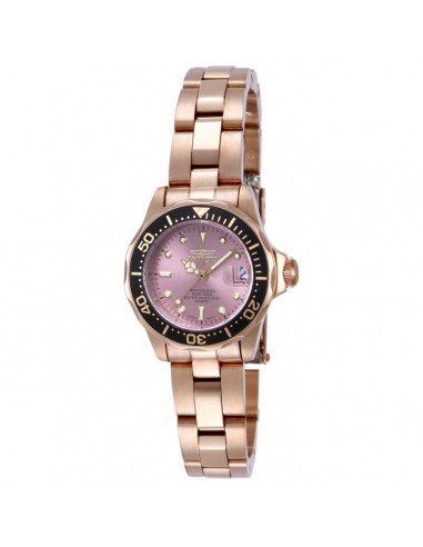 Invicta Women's Quartz Watch - Pro Diver Pink Dial Rose Gold Bracelet | 14100 Livraison rapide