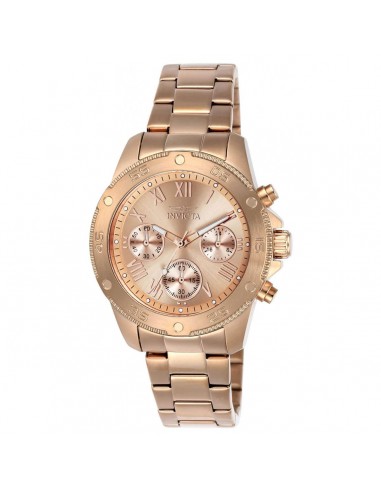 Invicta Women's Chronograph Watch - Wildflower Rose Gold Dial Bracelet | 21732 pas cher 