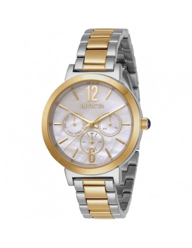 Invicta Women's Watch - Angel White Oyster Dial TT Stainless Steel Bracelet | 31086 l'évolution des habitudes 