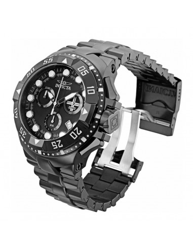 Invicta Men's Swiss Quartz Watch - Excursion Chronograph Black Dial Bracelet | 34189 Economisez 