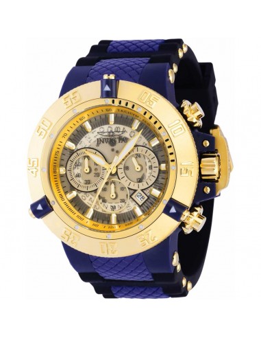 Invicta Men's Chrono Watch - Subaqua Noma III Transparent Dial Blue Strap | 39005 de technologie