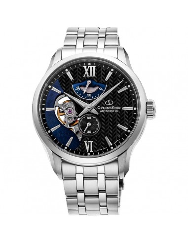 Orient Men's Automatic Watch - Blue Open Heart Dial Steel Bracelet | RE-AV0B03B00B sélection de produits