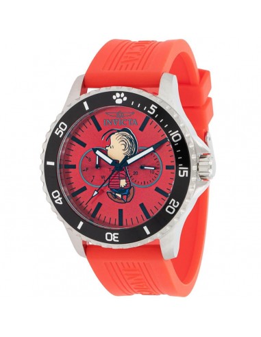 Invicta Men's Quartz Watch - Character Collection Linus Red Silicone Strap | 38647 50-70% off 