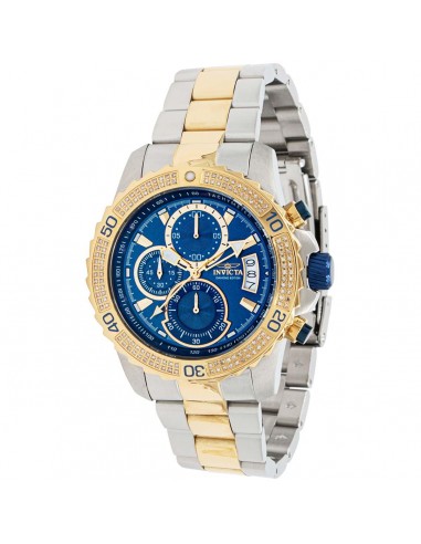 Invicta Men's Quartz Watch - Pro Diver Chronograph Date Display White Diamond | 38001 le concept de la Pate a emporter 