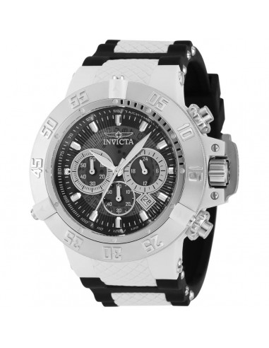 Invicta Men's Chronograph Watch - Subaqua Noma III Black and Silver Dial Strap | 38995 pas cher 