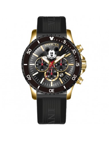 Invicta Men's Chronograph Watch - Disney Mickey Mouse Quartz Silicone Strap | 39516 50-70% off 