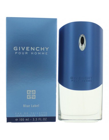 Givenchy Pour Homme Blue Label by Givenchy, 3.3 oz Eau De Toilette Spray for Men Véritable concentré