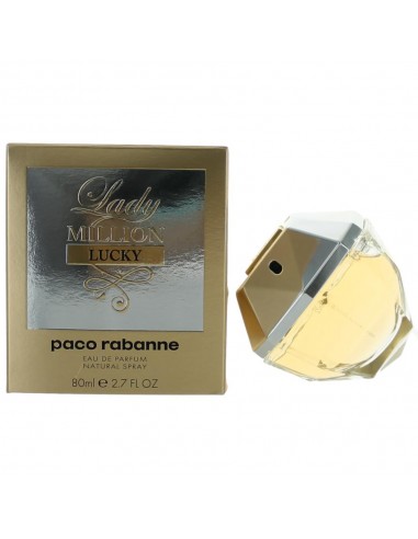 Lady Million Lucky by Paco Rabanne, 2.7 oz Eau De Parfum Spray for Women de France