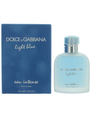 Light Blue Eau Intense by Dolce & Gabbana, 3.3 oz Eau De Parfum Spray for Men la livraison gratuite