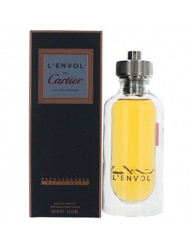 L'Envol by Cartier, 3.3 oz Refillable Eau De Parfum Spray for Men Par le système avancé 