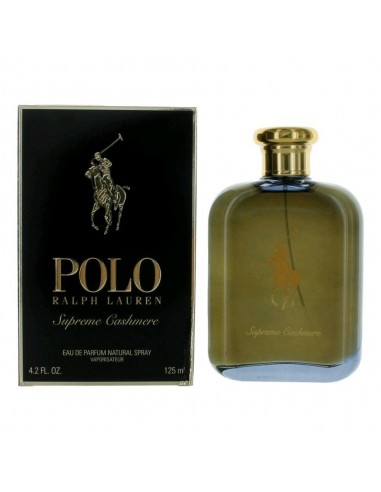 Polo Supreme Cashmere by Ralph Lauren, 4.2 oz Eau De Parfum Spray for Men Véritable concentré