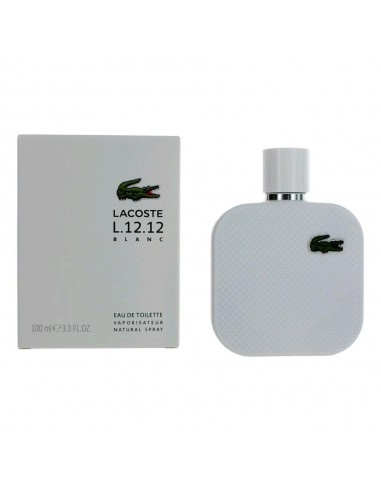 Lacoste L.12.12 White Blanc by Lacoste, 3.3 oz Eau De Toilette Spray for Men les ctes