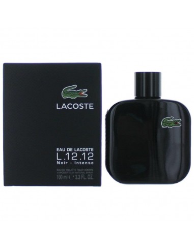 Lacoste L.12.12 Black Noir Intense by Lacoste, 3.3 oz Eau De Toilette Spray for Men Paris Déstockage Promo