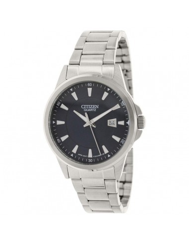 Citizen Men's Quartz Watch - Navy Blue Dial Stainless Steel Bracelet | BI1010-51L Comparez et commandez 