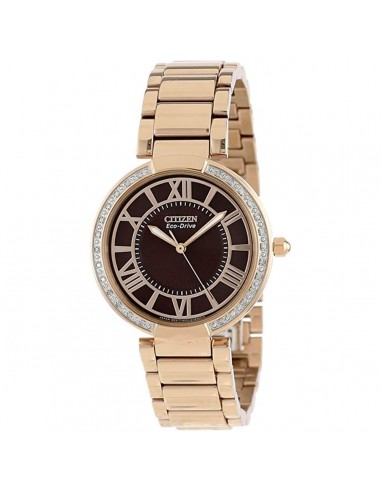 Citizen Women's Watch - d'Orsay Diamond Bezel Rose Gold Bracelet | EM0103-57X hantent personnes