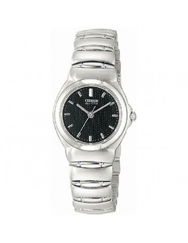 Citizen Women's Eco-Drive Watch - Corso Black Dial Silver Tone Bracelet | EP8090-54H de la marque