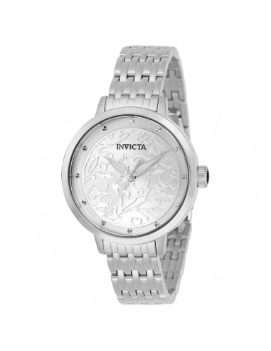 Invicta Women's Watch - Wildflower Silver Tone Dial Stainless Steel Bracelet | 31938 2024