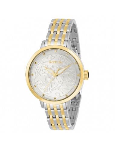 Invicta Women's Quartz Watch - Wildflower Silver Tone Dial Two Tone Bracelet | 31943 hantent personnes