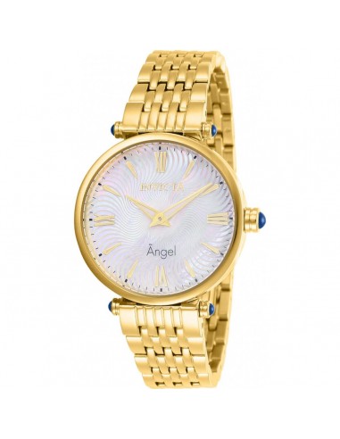 Invicta Women's Watch - Angel Quartz White Mother of Pearl Dial SS Bracelet | 27987 pas cheres