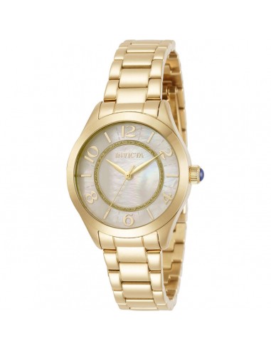 Invicta Women's Watch - Angel White Oyster Dial YG Stainless Steel Bracelet | 31104 prix