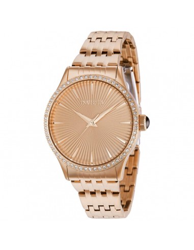 Invicta Women's Watch - Angel Crystal Bezel Rose Gold Tone Dial Bracelet | 37859 du meilleur 