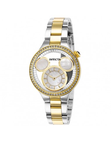 Invicta Women's Quartz Watch - Disney MOP and Gold Dial Two Tone Bracelet | 36265 suggérées chez