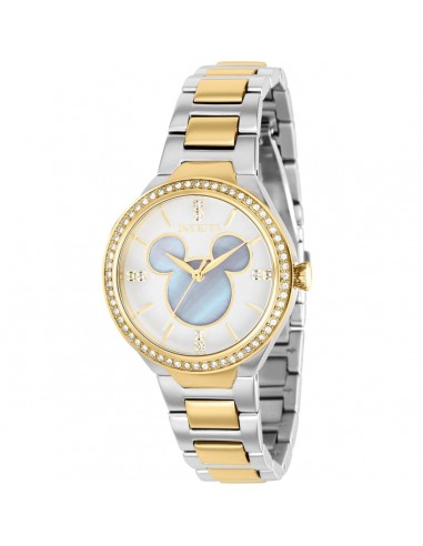 Invicta Women's Quartz Watch - Disney Mickey Mouse MOP and Silver Dial Crystal | 36345 de technologie