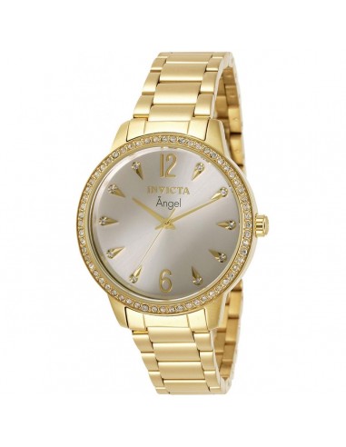 Invicta Women's Watch - Angel Gold Tone Dial Steel Stainless Steel Bracelet | 31367 En savoir plus