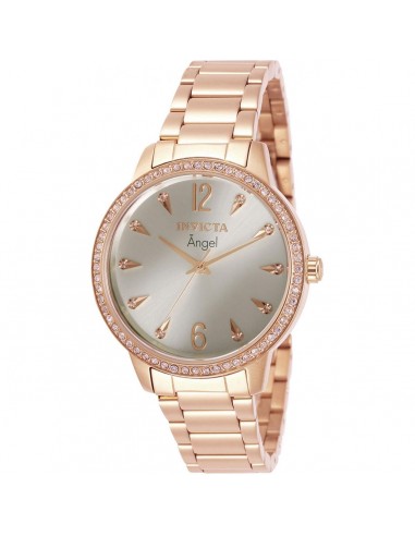 Invicta Women's Watch - Angel Quartz Rose Gold Stainless Steel Case Bracelet | 31369 Livraison rapide