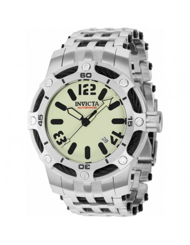 Invicta Men's Automatic Watch - Bolt White Dial Black and Silver Bracelet | 36399 ou a consommer sur place