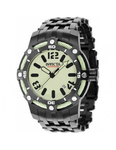 Invicta Men's Automatic Watch - Bolt Light Green Dial Black Steel Bracelet | 36400 suggérées chez