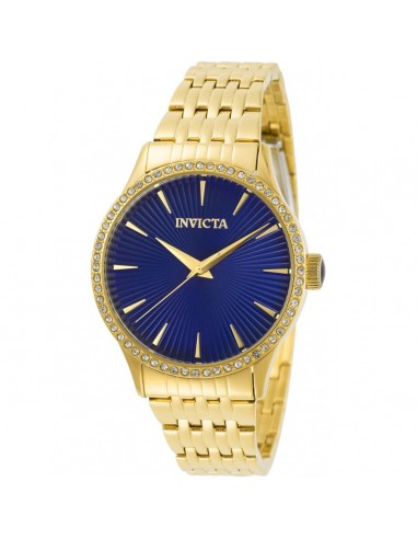 Invicta Women's Watch - Angel Quartz Blue Dial YG Stainless Steel Bracelet | 31947 sélection de produits