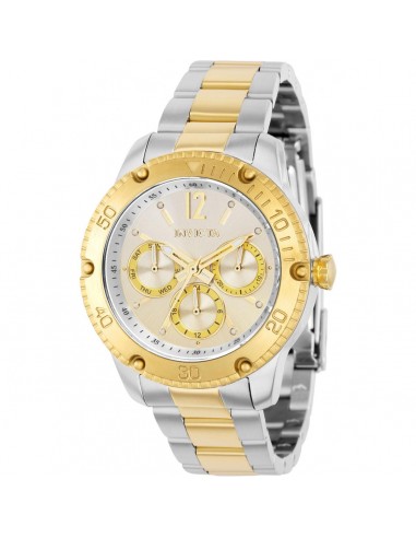 Invicta Women's Quartz Watch - Angel Silver and Yellow Gold Steel Bracelet | 36727 de France