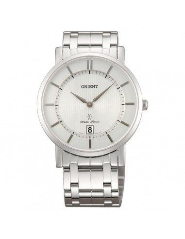 Orient Men's Watch - Quartz White Dial Stainless Steel Bracelet | FGW01006W0 pas cher chine