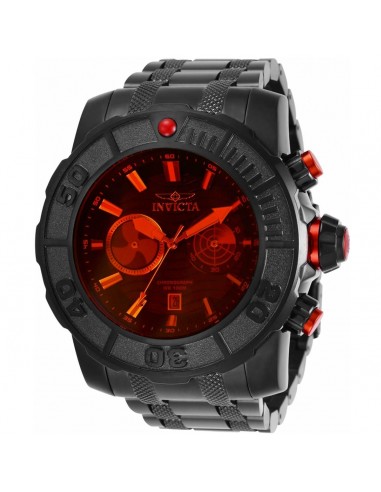 Invicta Men's Chronograph Watch - Coalition Forces Red Dial Black Bracelet | 29934 en ligne des produits 