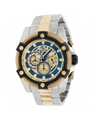 Invicta Men's Quartz Watch - Bolt Chrono Two Tone Stainless Steel Bracelet | 38957 des créatures d'habitude