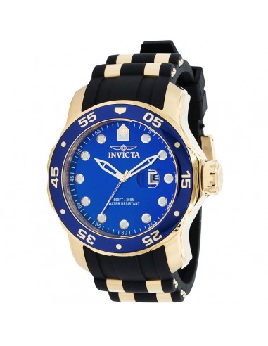 Invicta Men's Quartz Watch - Pro Diver Rotating Bezel Blue Dial Two Tone Strap | 39098 Vous souhaitez 