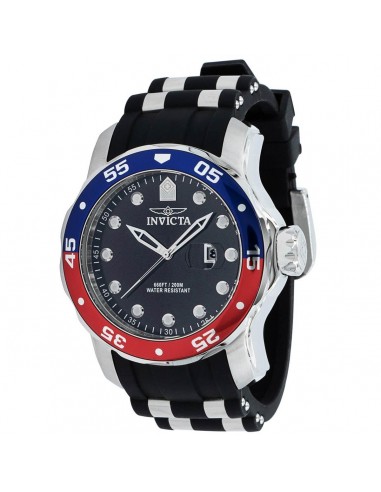 Invicta Men's Dive Watch - Pro Diver Rotating Bezel Black Dial Two Tone Strap | 39103 destockage