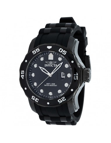 Invicta Men's Quartz Watch - Pro Diver Rotating Bezel Black Dial Strap Dive | 39413 le des métaux précieux