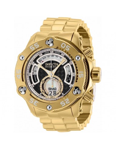 Invicta Men's Watch - Shaq Quartz Diamond Black Carbon Fiber and Oyster Dial | 37493 les ctes