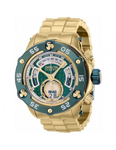 Invicta Men's Watch - Shaq Quartz Diamond Green Carbon Fiber and Oyster Dial | 37496 les muscles