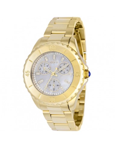 Invicta Women's Watch - Angel Quartz White Mother of Pearl Dial SS Bracelet | 37799 le concept de la Pate a emporter 