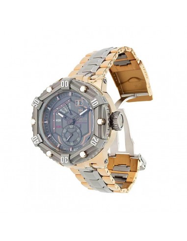 Invicta Men's Watch - Jason Taylor Gunmetal Dial TT Stainless Steel Bracelet | 38253 Paris Déstockage Promo