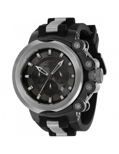 Invicta Men's Watch - Coalition Forces Chronograph Gunmetal Dial Rubber Strap | 38338 pour bénéficier 