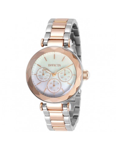 Invicta Women's Quartz Watch - Angel Two Tone Silver and Rose Gold Tone Case | 31304 le des métaux précieux