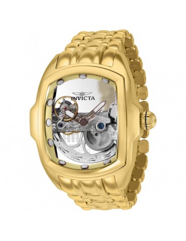 Invicta Men's Automatic Watch - Lupah Skeleton Dial Yellow Gold Bracelet | 36421 l'achat 