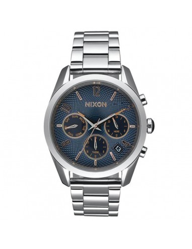 Nixon Women's Chronograph Watch - Bullet Blue Dial Stainless Steel Bracelet | A9492195 prix pour 