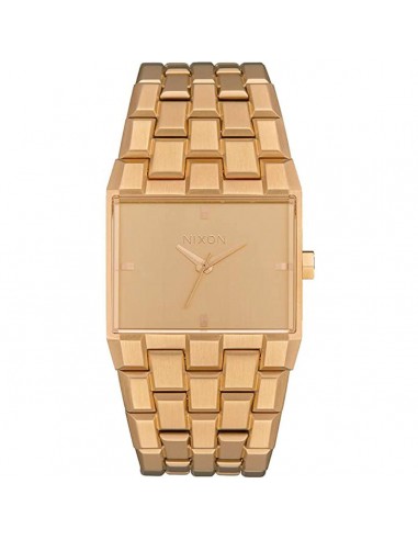 Nixon Women's Japanese Quartz Watch - Ticket Gold Dial Yellow Gold Bracelet | A1262502 store