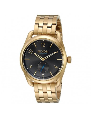 Nixon Men's Quartz Watch - C39 Black Dial Yellow Gold Plated Bracelet | A950510 Venez découvrir notre 